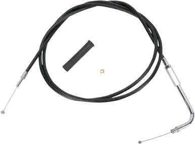 While Supplies Last Drag Specialties Black Vinyl Throttle Cable - 24-1/2"