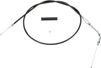 Markdown Drag Specialties Black Vinyl Throttle Cable - 32-1/2"