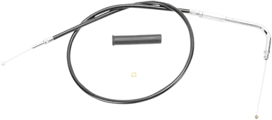 Drag Specialties Black Vinyl Throttle Cable - 34-3/4" Money Back Guarantee
