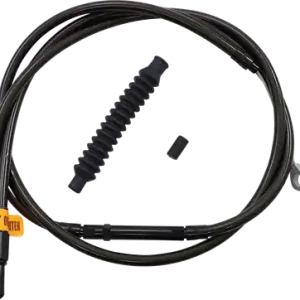 Worldwide Shipping LA Choppers Clutch Cable - 18" - 20" Ape Hanger Handlebars - Midnight (#LA-8010C19M)
