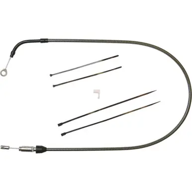 Worldwide Shipping Magnum Shielding #72354HE - KARBONFIBR Quick Connect Upper Clutch Cable - 43"