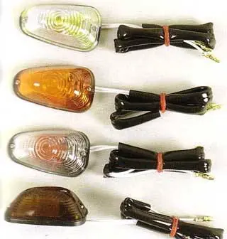 EMGO Flush Mount V Indicator - Amber Modern