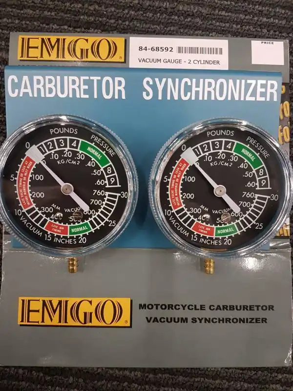 Clearance EMGO Carburetor Synchroniser - 2 Cylinder