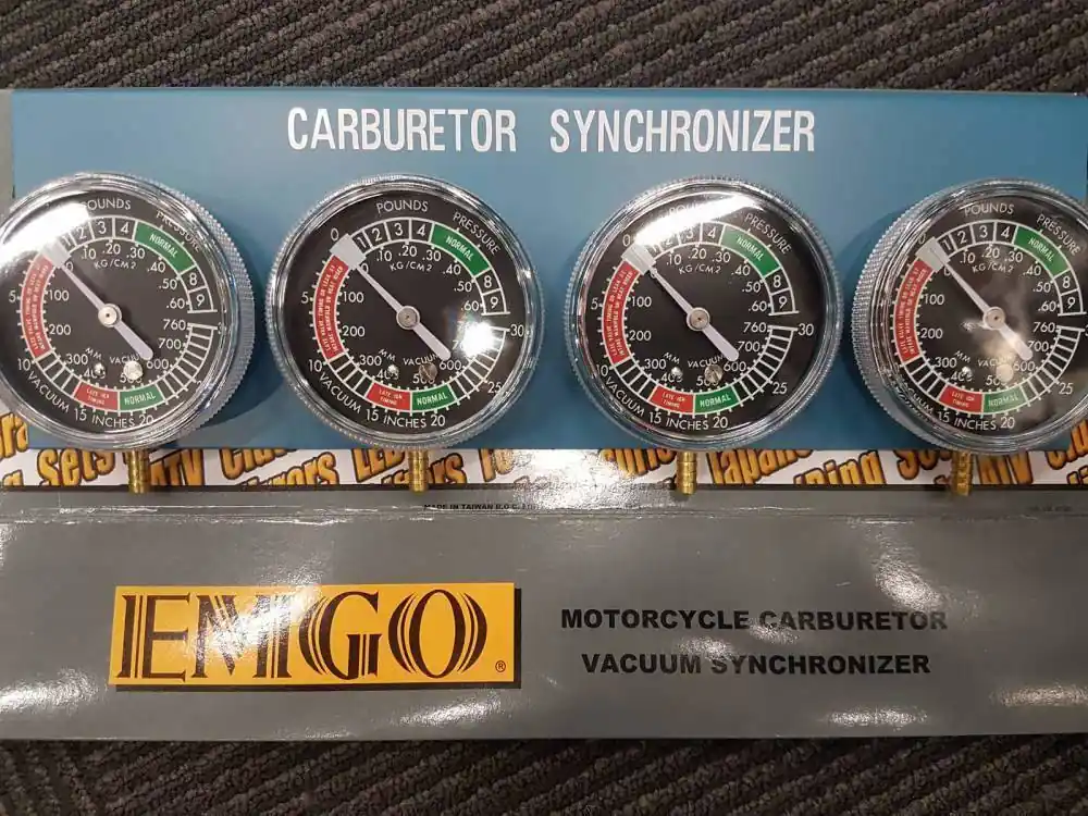 Money Back Guarantee EMGO Carburetor Synchroniser - 4 Cylinder