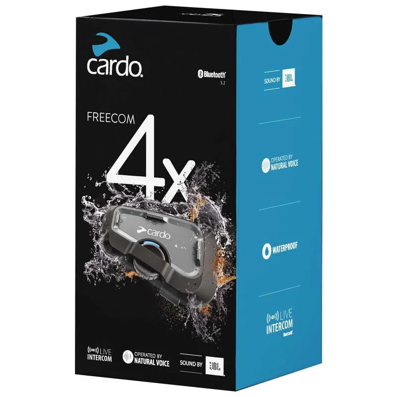 Genuine Cardo Freecom 4X Intercom - Single Unit