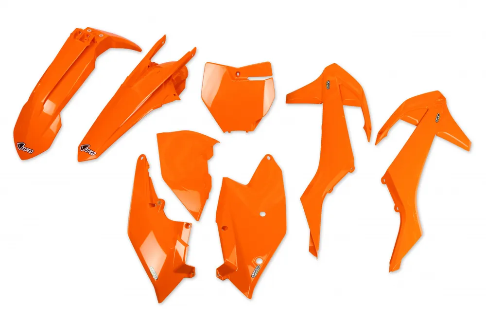 Today Only UFO KTM Plastics Kit SX/SXF 16-18 (Excl SX250 16) 2016-2018 - Fluro Orange