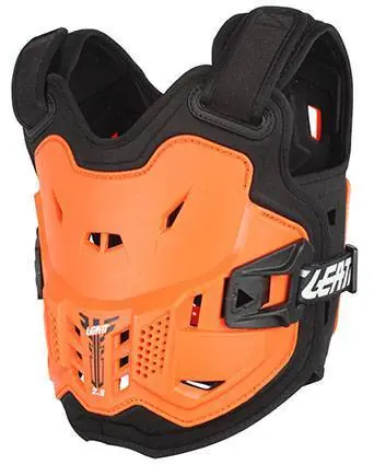 Leatt Chest Protecor 2.5 Kids- Orange/Black - Orange/Black One Size Best Seller
