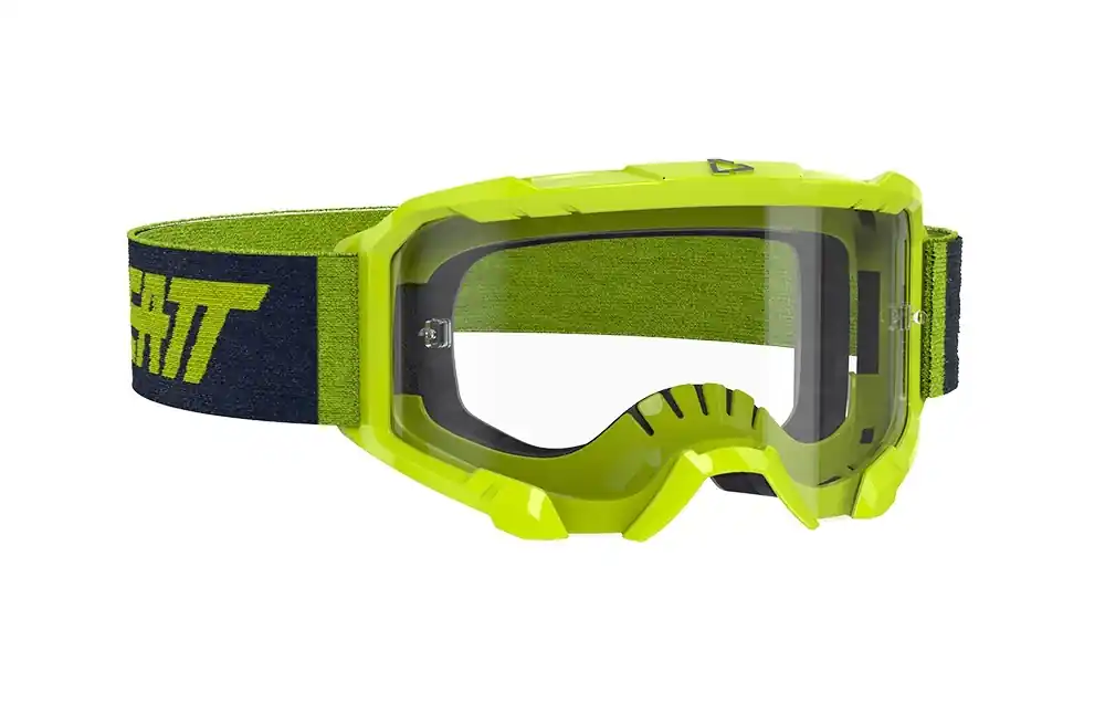 Leatt Velocity 4.5 Neon Lime and Clear Goggles 83% Genuine