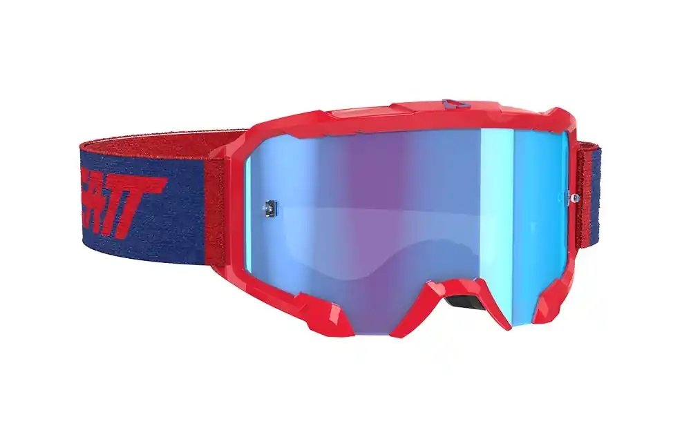 Leatt Velocity 4.5 Red and Blue Goggles 52% Authentic