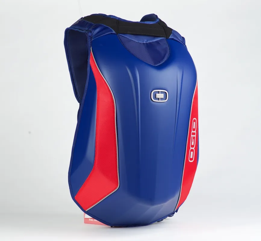 Ogio Mach 3 Blue Grey Red Backpack Factory Price