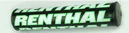 Modern Renthal LTD Edition SX/MX Black White Green Bar Pad