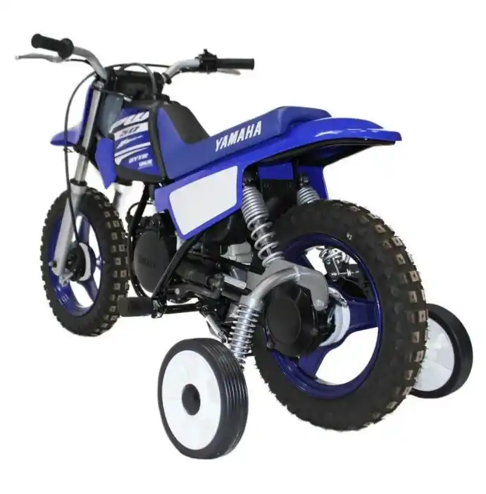 Mini Moto Yamaha PW50 Rear Mount Training Wheels With Suspension Flash Sale