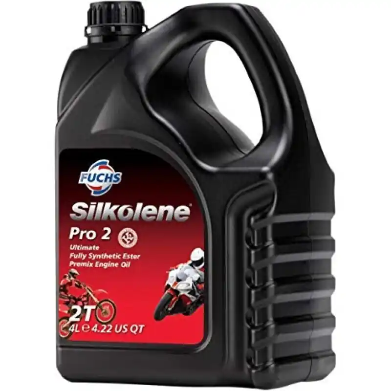 Silkolene 2 Stroke Pro 2 Fully Synthetic 4 Litres Free Shipping