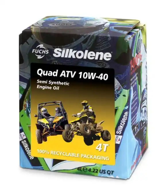 Silkolene Quad ATV 10W-40 Comp 4 Engine Oil 4 Litres - 4L Trending