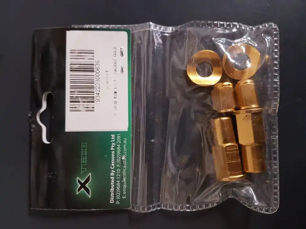 Exclusive Offer Xtech Rim Lock Spacers - Gold