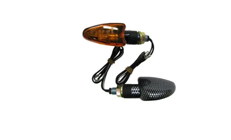 One Day Deal Xtech X-6 LED Carbon Amber Lens Indicators