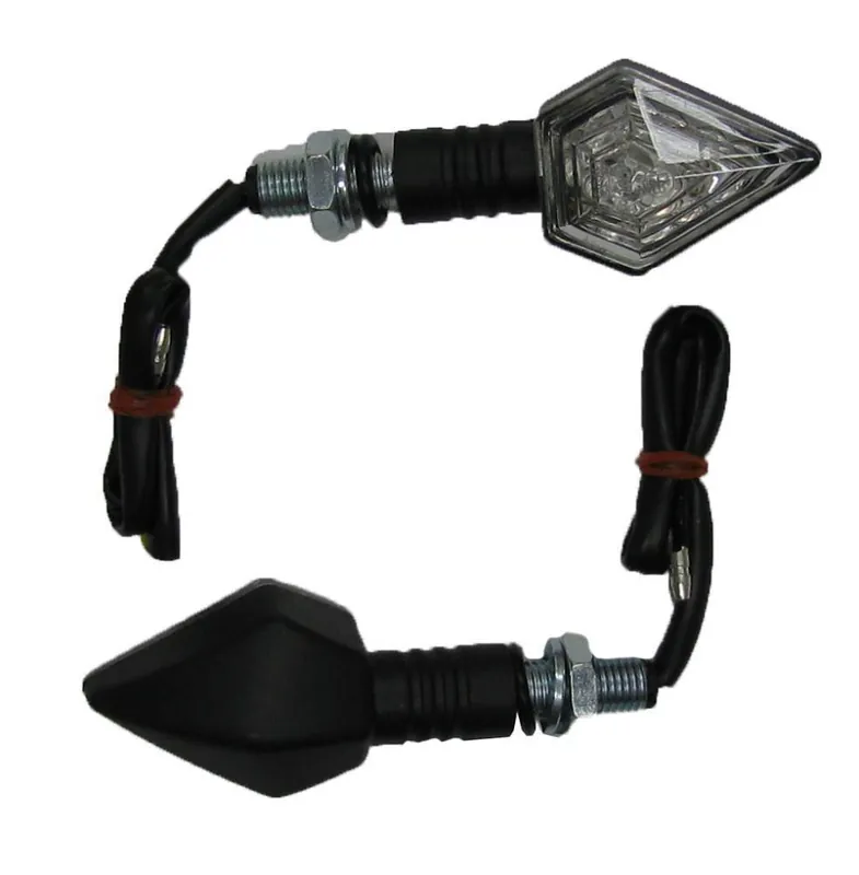 Professional Grade Xtech X-10 LED Black Clear Lens Indicators