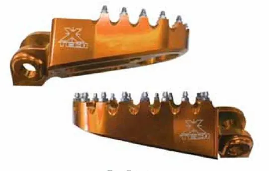 Grab Now Xtech KTM Footpegs - Orange