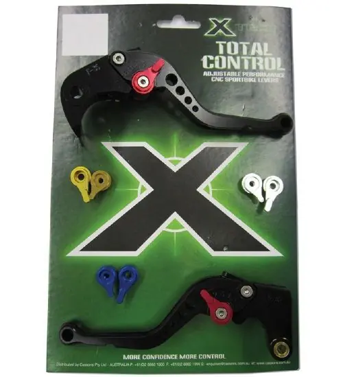 Best Choice Xtech Honda CBR600 07-11/CBR1000 08-11 Total Control CNC Levers