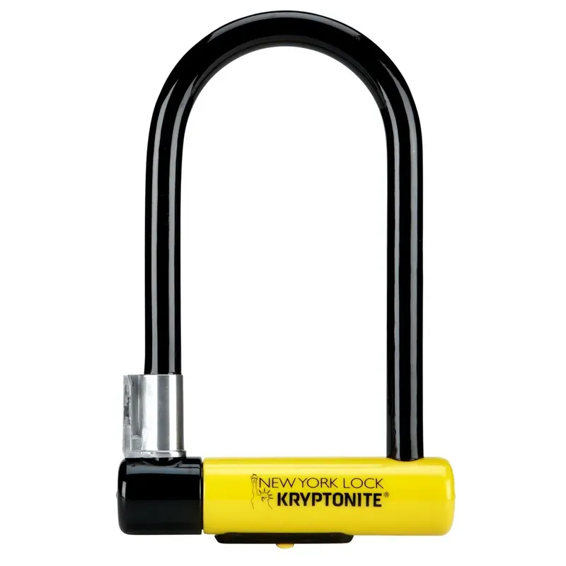 Money Back Guarantee Kryptonite New York U-Lock With Bracket - 4 x 8in
