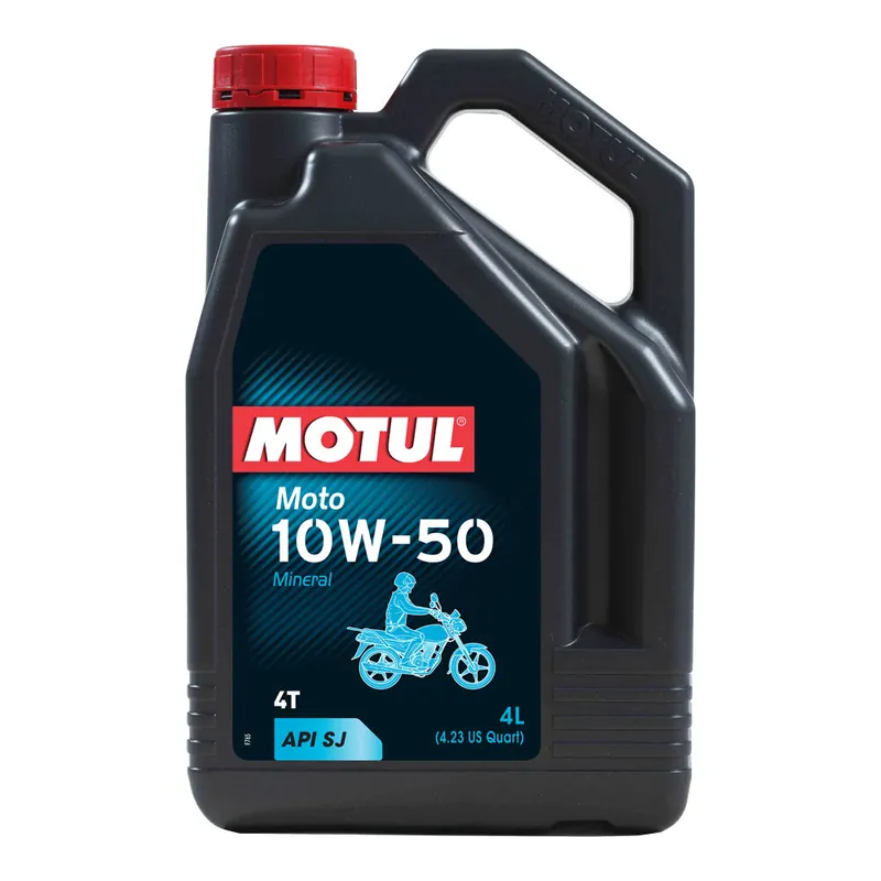 Authentic MOTUL MOTO 4T 10W/50 4L