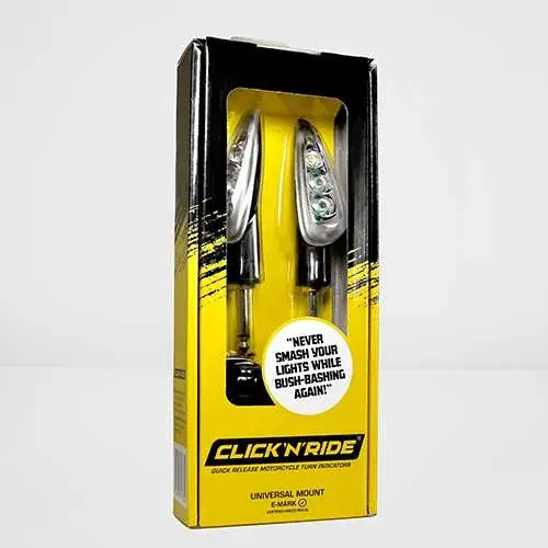 Today Only Click N Ride Indicators set of 2