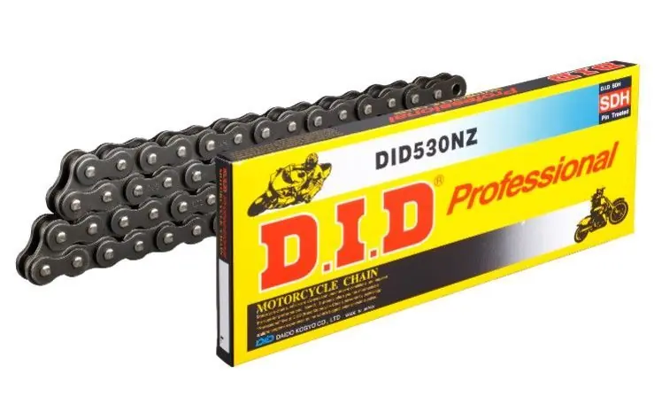 Worldwide Shipping D.I.D Super Non-O-Ring 530NZ SDH FB Chain