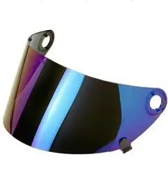 Biltwell Gringo Gen 2 Rainbow Mirror Shield Same Day Shipping