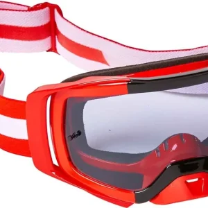 Fox Airspace Merz Fluro Red Goggles Clearance
