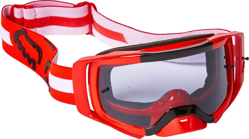 Fox Airspace Merz Fluro Red Goggles Clearance