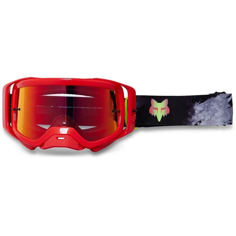 Direct From Factory Fox Airspace Dkay Fluro Red Goggles
