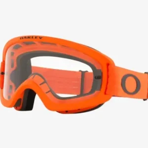Oakley XS O Frame 2.0 Pro Moto Orange Clear Goggles Grab Now