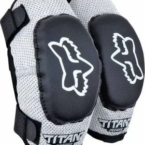 Secure Checkout Fox Peewee Titan Elbow Grd S/M - Black/Silver - OS