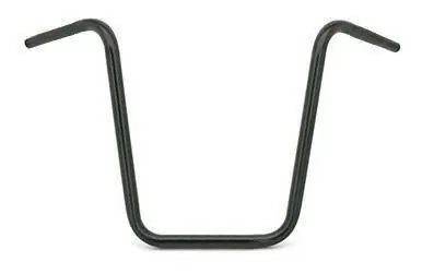 Zodiac Ape Hanger 1" Handlebars - Black Certified