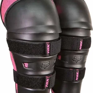 Fox Peewee Titan Knee/Shin Grd - Black/Pink - OS Mega Sale