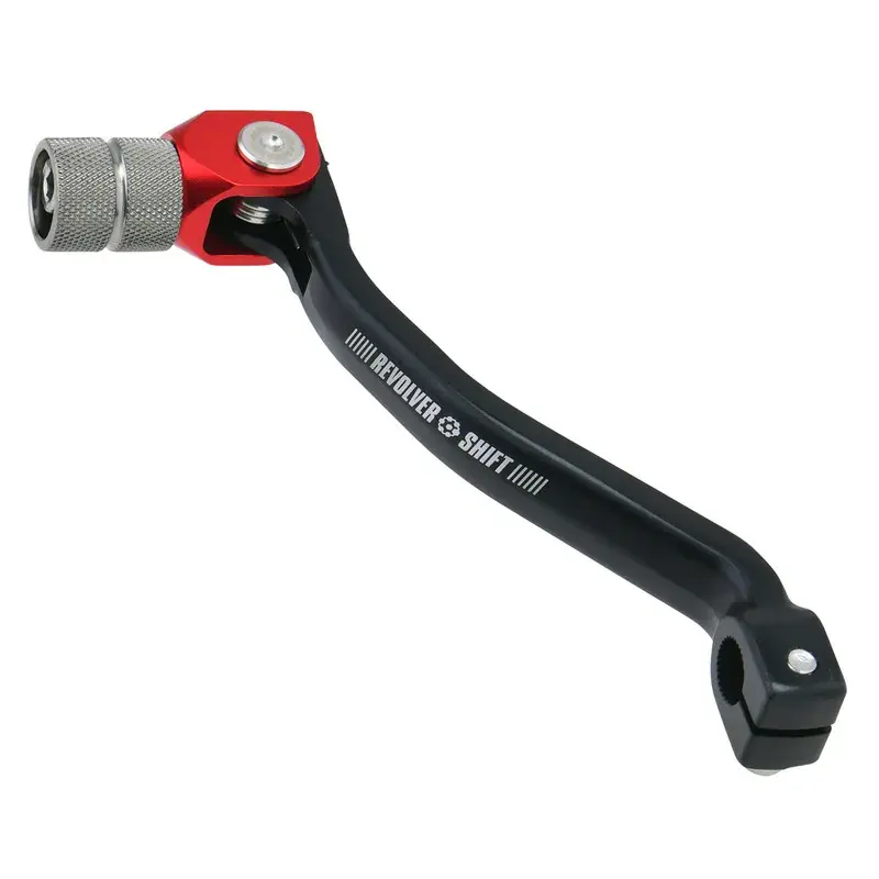 Zeta Adjustable Gear Lever Revolver for CRF250L/M/Rally, CRF 300L/Rally - Red Limited Time