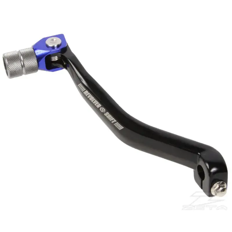 Zeta Adjustable Gear Lever Revolver for WR250R/X '07< - Blue Save Now
