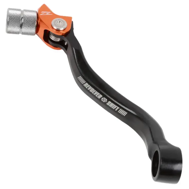 Zeta Adjustable Gear Lever Revolver for KTM SX/ Husqvarna FC - Orange Instant Buy