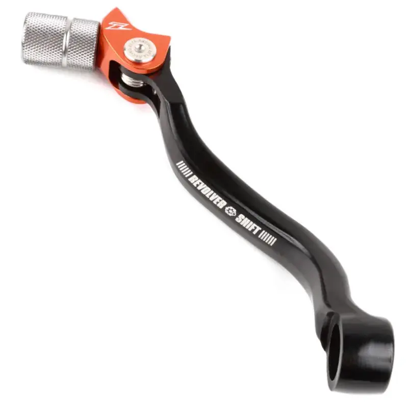 Zeta Adjustable Gear Lever Revolver for KTM EXC/Husqvarna FE - Orange Top Rated