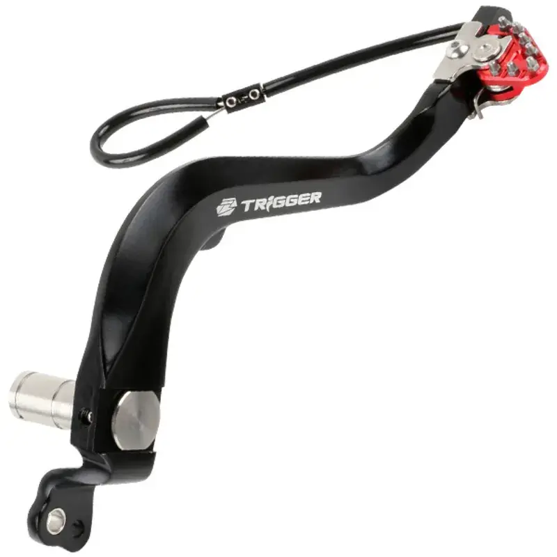 Zeta Trigger Brake Pedal for CRF250L/M '12-20, CRF250 Rally '17-20 - Red Express Delivery