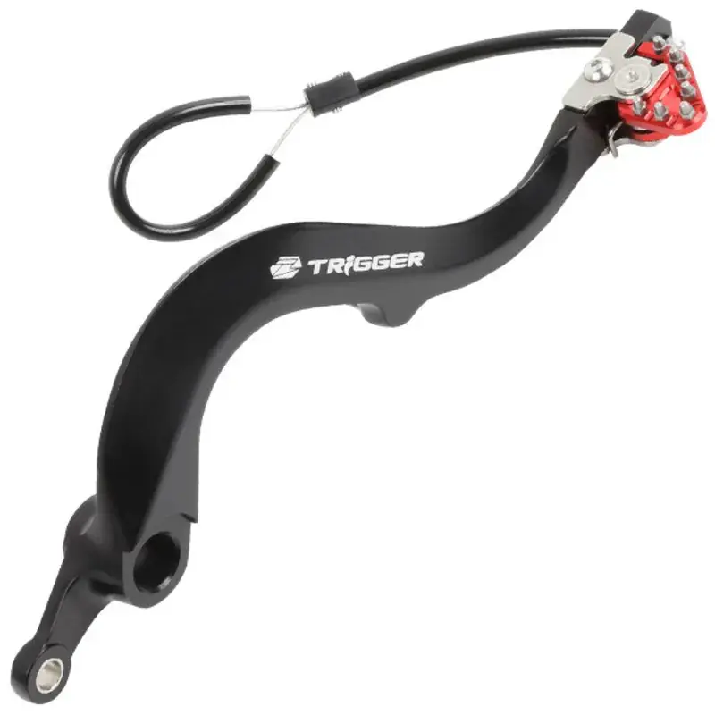 Zeta Trigger Brake Pedal for KX450/F '16-20 - Red Authentic