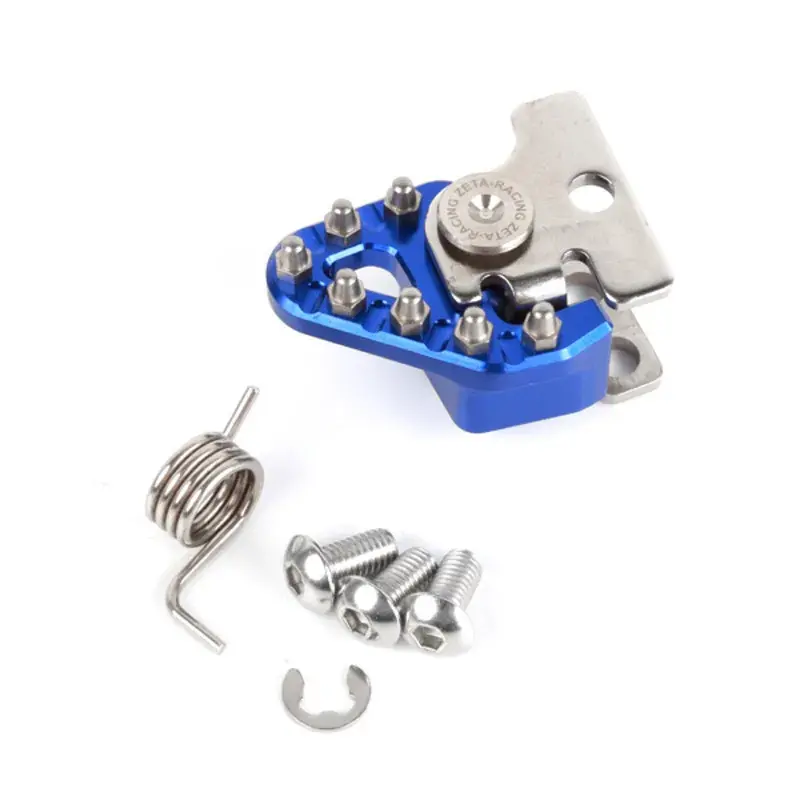 Zeta Trigger Brake Pedal Replacement Tip Set - Blue Budget