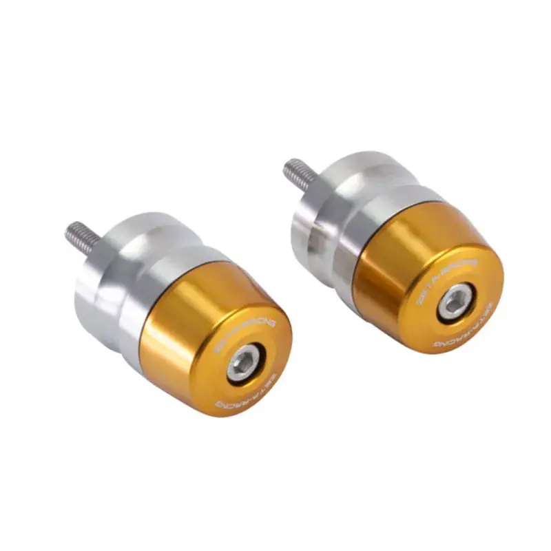 Zeta Z-Street Road Alloy Bar End Plugs (M6) - Gold - 29mm Get Yours