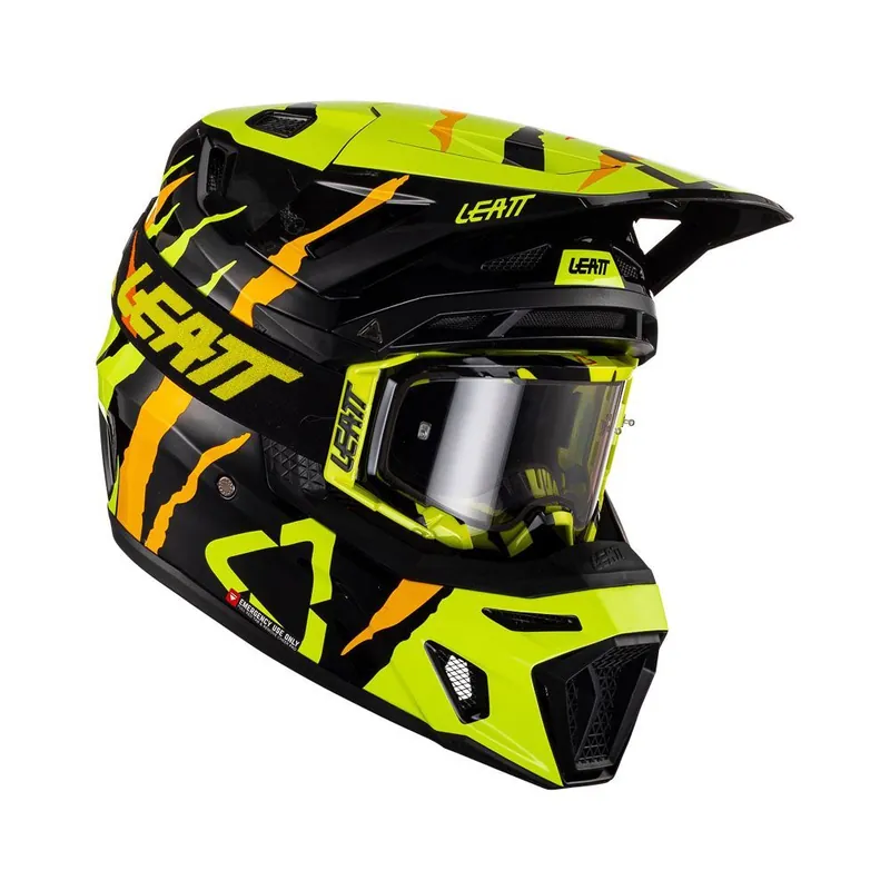 Exclusive Offer Leatt 8.5 Citrus Tiger Helmet Kit