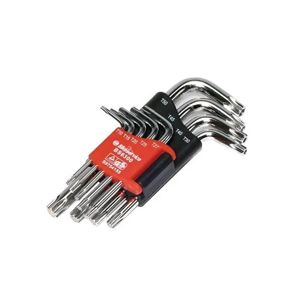 BikeService Magnetic Torx Key Set - 9 Pc Top Pick