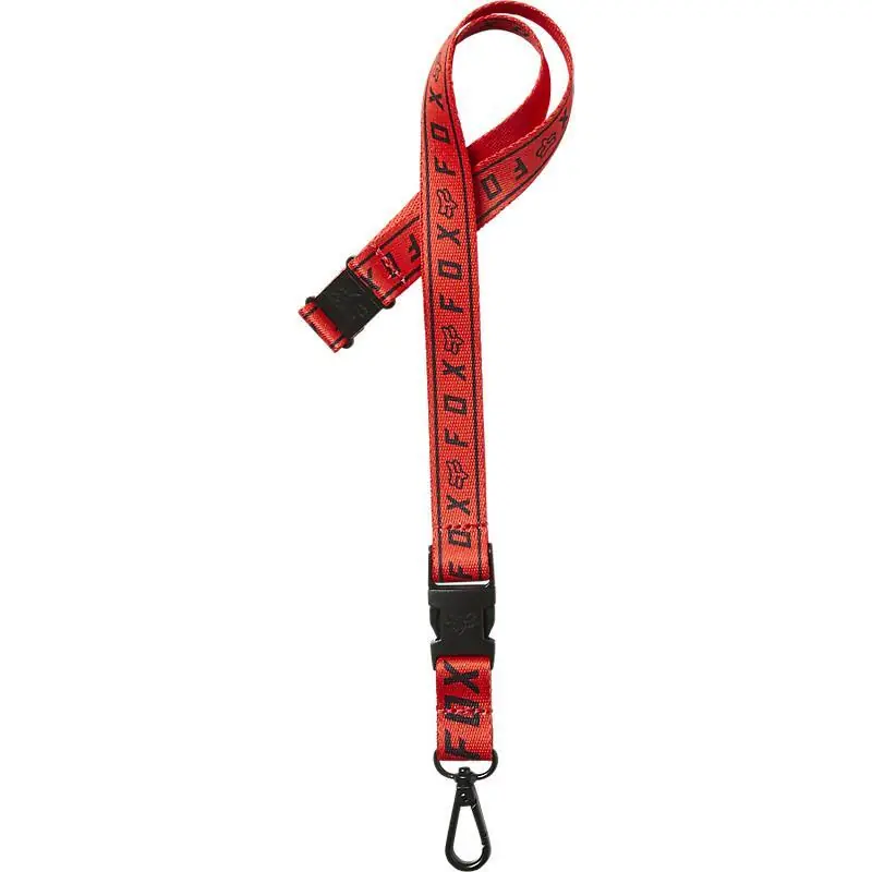 Fox Pinnacle Lanyard - Fluro Red - OS Secure Checkout