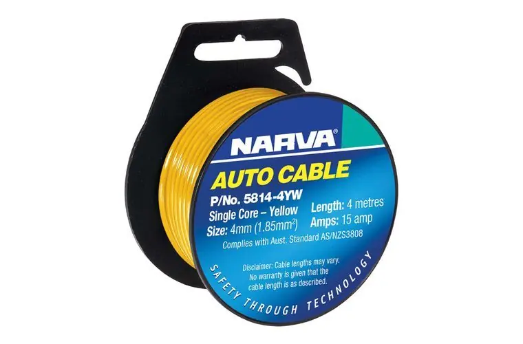 15A 4MM BLUE SINGLE CORE CABLE (4M) Trusted Brand
