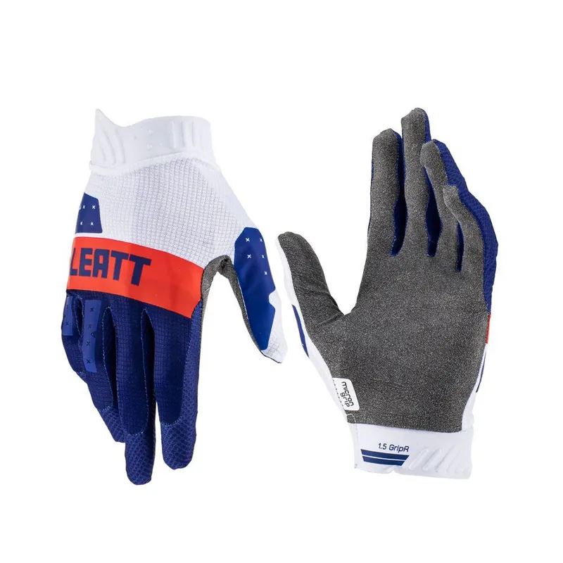 Grab Now LEATT 1.5 GRIPR GLOVES ROYAL SM