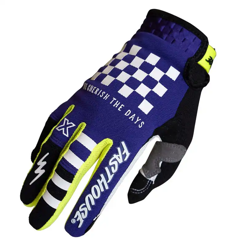 Fasthouse Speed Style Brute Gloves - Purple/Black - S Viral