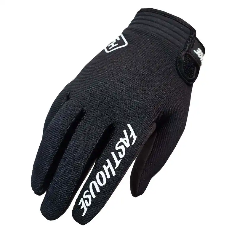 FASTHOUSE YOUTH CARBON GLOVES - BLACK - SM Super Sale